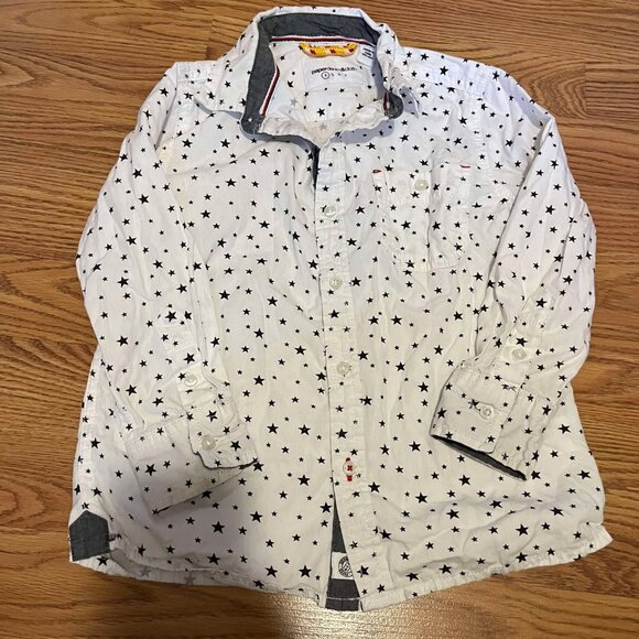 Paper, Denim & Cloth Button Down Toddler Boy Size 4 - Picture 1 of 5